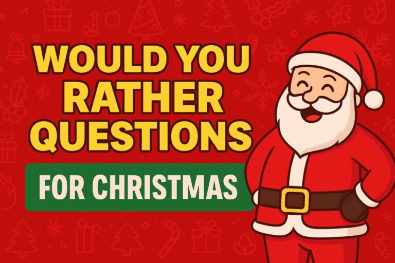 Would You Rather Questions for Christmas