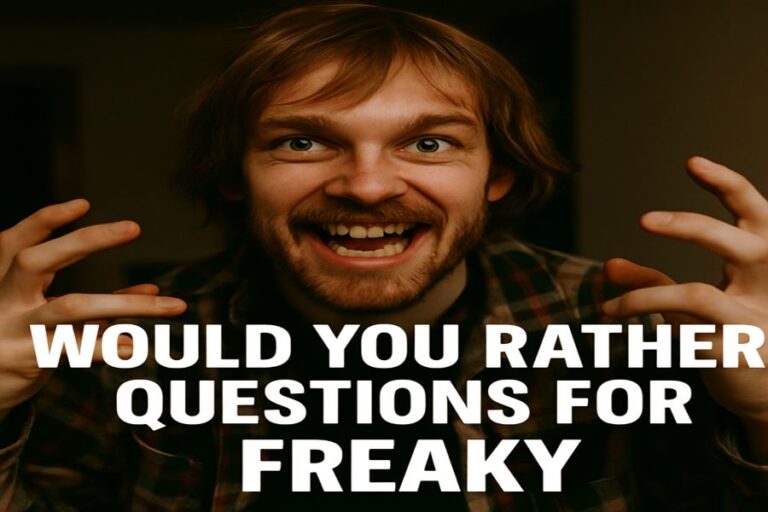 Would You Rather Questions for Freaky